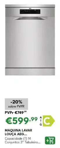 Radio Popular Maquina lavar louça aeg... promoção