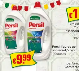 Bolama Persil líquido gel universal/color 100 doses promoção