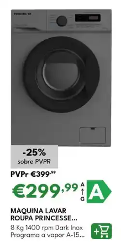 Radio Popular Máquina lavar roupa princesse... promoção