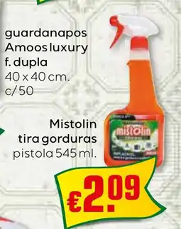 Bolama Mistolin tira gorduras pistola promoção