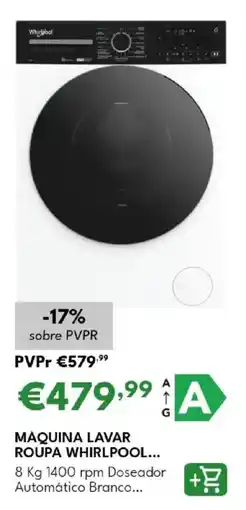 Radio Popular Maquina lavar roupa whirlpool... promoção
