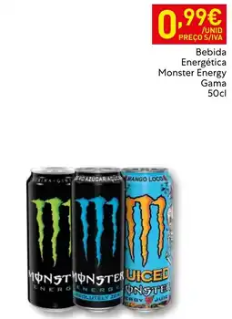 Recheio Bebida Energética Monster Energy promoção