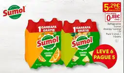 Recheio Refrigerante Sumol Ananás/ Laranja promoção