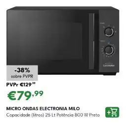 Radio Popular Micro ondas electronia milo promoção