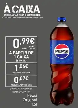 Recheio Pepsi Original promoção