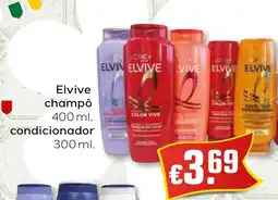 Bolama Elvive champô / condicionador promoção