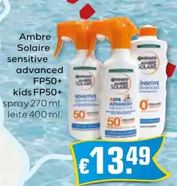 Bolama Ambre Solaire sensitive advanced FP50+ kids FP50+ promoção