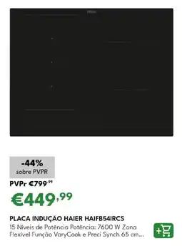 Radio Popular Placa indução haier HAIFB54IRCS promoção