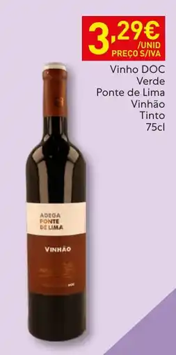 Recheio Vinho DOC Verde Ponte de Lima Vinhão Tinto promoção