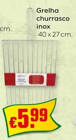 Bolama Grelha churrasco inox promoção