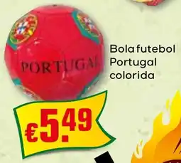 Bolama Bola futebol Potugal colorida promoção