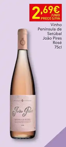 Recheio Vinho Península de Setúbal João Pires Rosé promoção