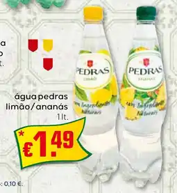 Bolama água pedras limão/ananás promoção