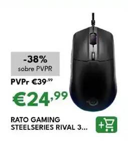 Radio Popular Rato gaming steelseries rival 3... promoção