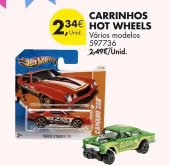 Pingo Doce Carrinhos hot wheels promoção