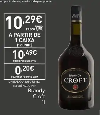 Recheio Brandy Croft promoção