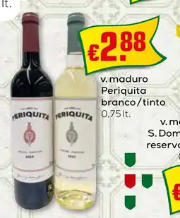 Bolama v. maduro Periquita branco/tinto promoção