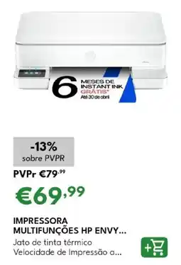 Radio Popular Impressora multifunções hp envy... promoção
