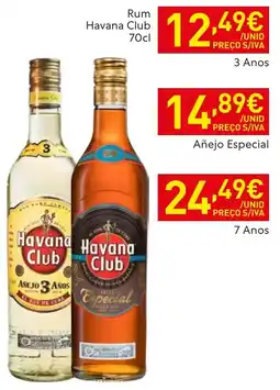 Recheio Rum Havana Club 3 Anos promoção