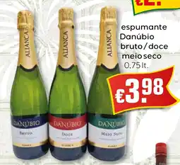 Bolama espumante Danúbio bruto/doce meio seco promoção