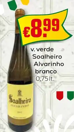 Bolama v. verde Soalheiro Alvarinho branco promoção