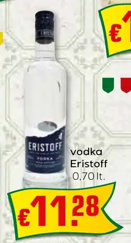 Bolama vodka Eristoff promoção