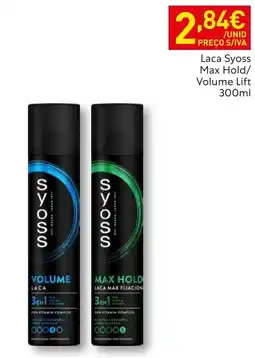 Recheio Laca Syoss Max Hold/ Volume Lift promoção