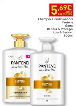 Recheio Champô/ Condicionador Pantene Gama Repara & Protege/ Liso & Sedoso promoção