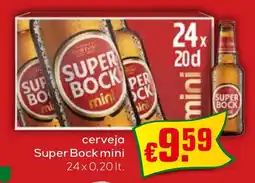 Bolama cerveja Super Bock mini promoção