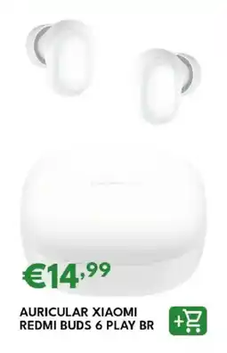Radio Popular Auricular xiaomi redmi buds 6 play br promoção