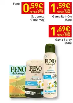 Recheio Feno Sabonete Gama promoção