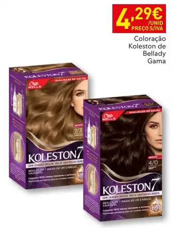 Recheio Coloração Koleston de Bellady Gama promoção