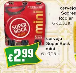 Bolama cerveja Super Bock mini promoção