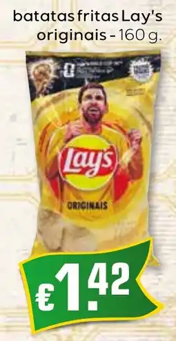 Bolama batatas fritas Lay's originais promoção