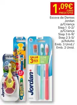 Recheio Escova de Dentes Jordan p/Criança promoção