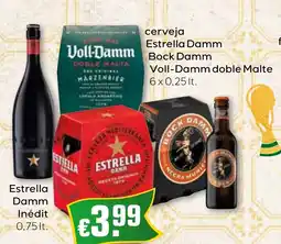 Bolama Estrella Damm Inédit promoção