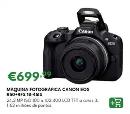 Radio Popular Maquina fotogràfica canon eos R50+RFS 18-451S promoção