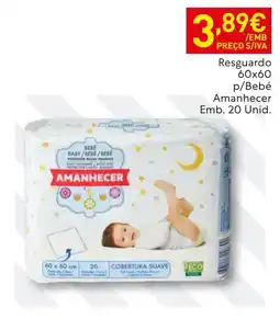 Recheio Resguardo 60x60 p/Bebé Amanhecer promoção