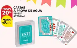 Pingo Doce Cartas à prova de água promoção