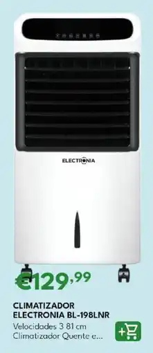Radio Popular Climatizador electronia BL-198LNR promoção