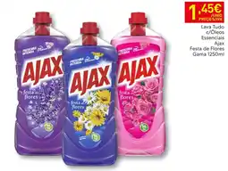 Recheio Lava Tudo c/Óleos Essenciais Ajax Festa de Flores promoção