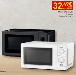 Recheio Microondas 201 Esmart Preto/ Branco promoção