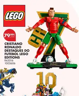 Pingo Doce Cristiano ronaldo destaques do futebol lego editions promoção