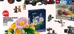 Pingo Doce Pequeno buquê soalheiro botanicals lego promoção