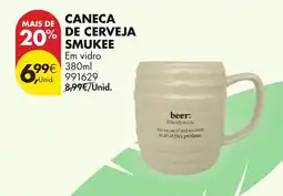 Pingo Doce Caneca de cerveja smukee promoção