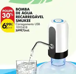 Pingo Doce Bomba de água recarregável smukee promoção