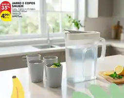 Pingo Doce Jarro e copos smukee promoção