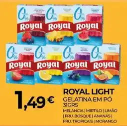 Miranda Supermercados Royal light gelatina em pó promoção