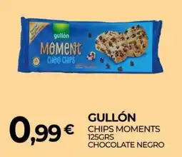 Miranda Supermercados Gullón chips moments chocolate negro promoção