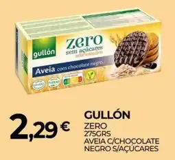 Miranda Supermercados Gullón zero aveia c/chocolate negro s/açúcares promoção